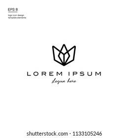 element logo icon template design abstract