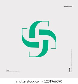 Element Logo Icon Template Design Plus