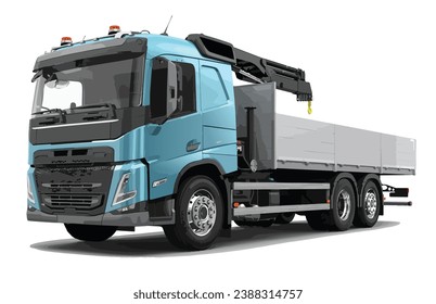 moderne Lkw-Design-Symbol-Vorlage