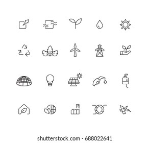 Element Natural and Ecology icons set,Vector