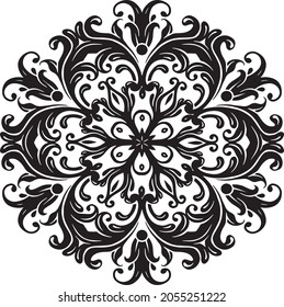 element ornament decorative vector mandala design