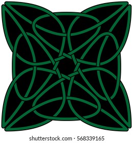 Element of Scandinavian or Celtic ornament