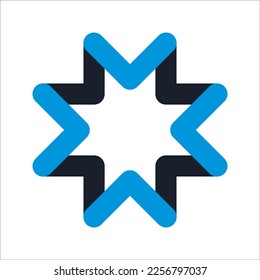 It is an element suitable for various types of graphic designs such as company logos, business logos, organization logos, brand logos and others.
