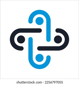 It is an element suitable for various types of graphic designs such as company logos, business logos, organization logos, brand logos and others.