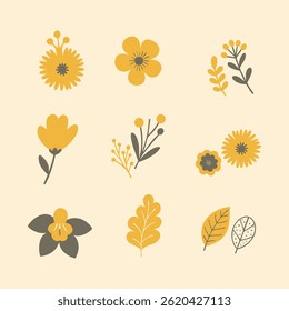 Element summer flowers pack for your merchandise