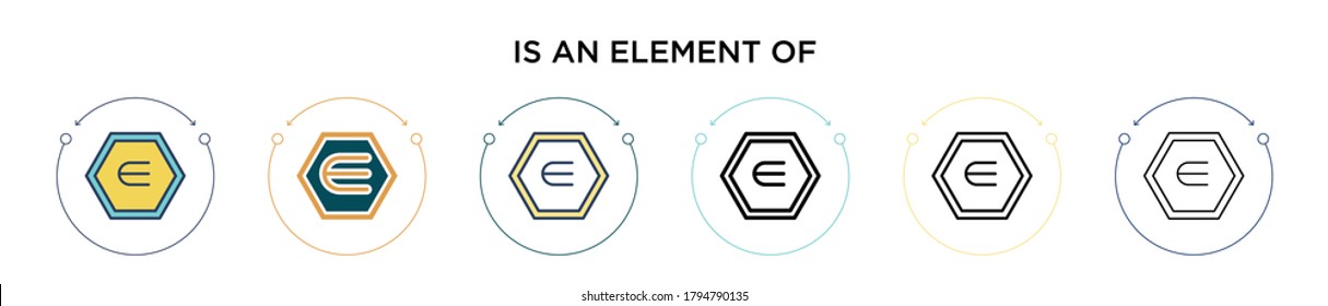 Is an element of symbol icon in filled, thin line, outline and stroke style. Vector illustration of two colored and black is an element of symbol vector icons designs can be used for mobile, ui, web