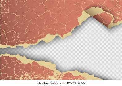element transparent design ripped templates torn paper