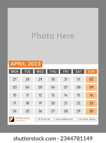 Element Vector Calendar Design Simple