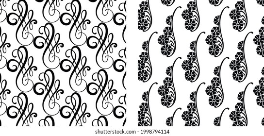 Element Vector pattern design, Testile pattern