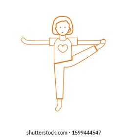 Element Of Yoga color Icons