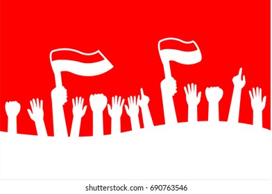 Element for Your Design : Indonesia Independence Day (17th August)