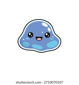 Elemental Slime Water Chibi Cute