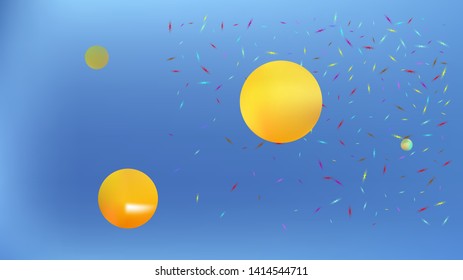 Elementary colorific illustration idea. Background texture, mesh. Pristine space fantasy. Cyan colored. Remarkable universe background.