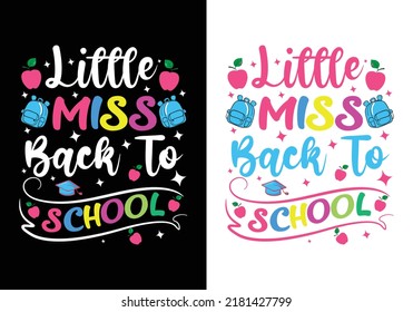 elementary creative  amazing new back to school t-shirt design,

