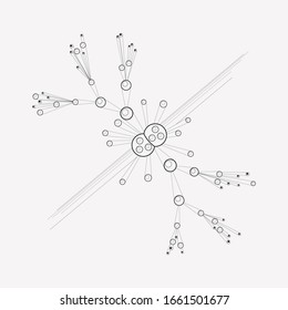 Elementary Particle Physics Icon Line Element. Vector Illustration Of Elementary Particle Physics Icon Line Isolated On Clean Background For Your Web Mobile App Logo Design.