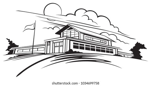 Elementary school building
