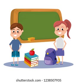 elementary school cartoon