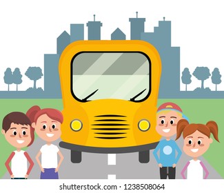 elementary school cartoon