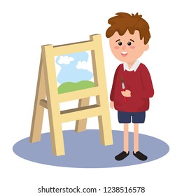 elementary school cartoon