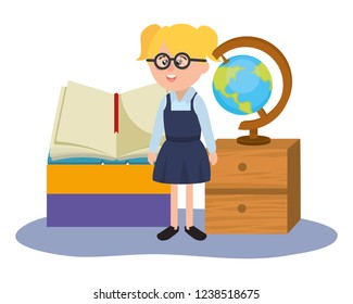 elementary school cartoon