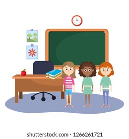 Elementary School Cartoon Stock Vector (Royalty Free) 1266261721 ...