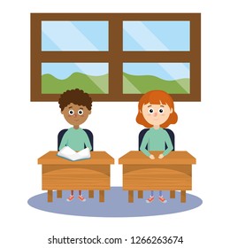 elementary school cartoon