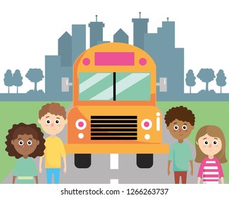 elementary school cartoon