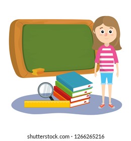 elementary school cartoon