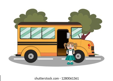 elementary school cartoon