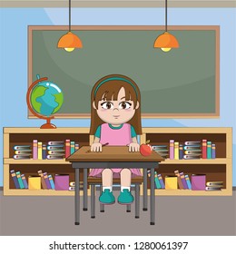 elementary school cartoon