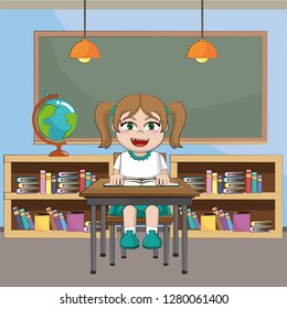 elementary school cartoon