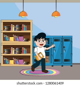 elementary school cartoon