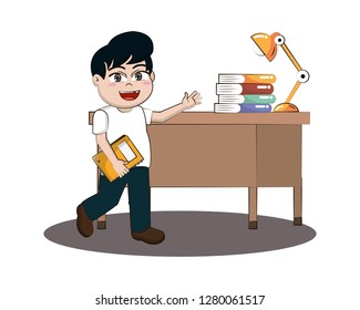 elementary school cartoon