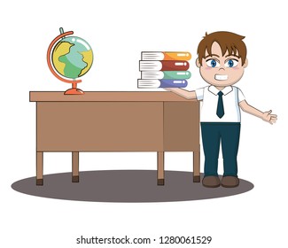 elementary school cartoon