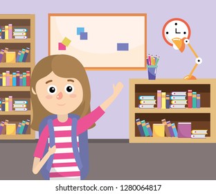 elementary school cartoon