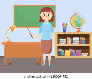 elementary school cartoon