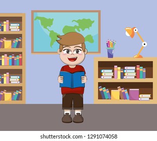 elementary school cartoon