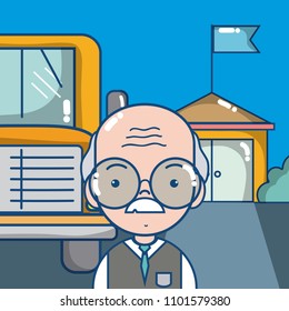 Elementary school cartoons