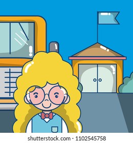 Elementary school cartoons
