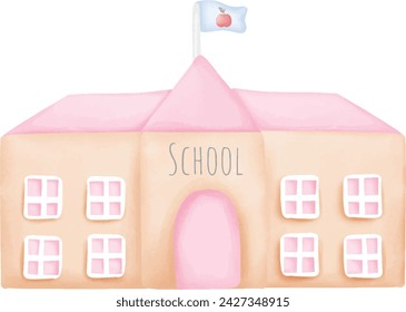 escuela primaria, educación escolar, construcción