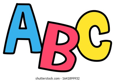Elementary school icon lettera
