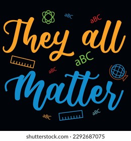 Elementary school teachings tshirt design 