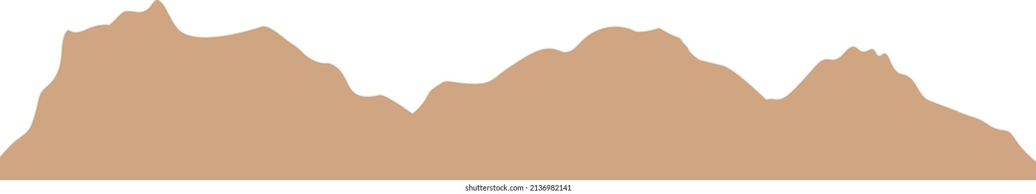 elements abstract mountains illustration vector