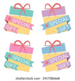 Elements and banners for online shop and business. Online shop decoration banners vector. Attract customer attention graphic elements.