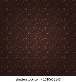 Elements black, gray and brown colors on background. Vector pattern for your creativity. Seamless festive texture with doodle hearts and love inscription.