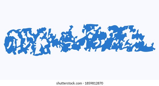 Elements for creative work - isolated on white background - vector. Original. Modern design.