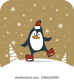 Elements for decoration for New Year's designs, winter motifs.