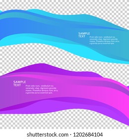 Elements design. Abstract Broken stripes for overlaying background of page under meshedge of title of brochure, booklet, poster. Creative art for fashionable hi-tech theme. Vector illustration eps 10