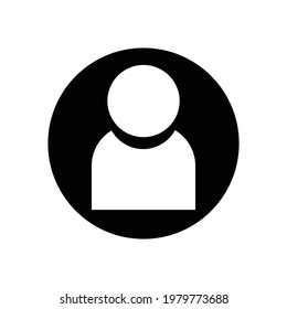 icono de avatar de diseño de elementos. icono de perfil para el sitio web de elementos o aplicaciones.