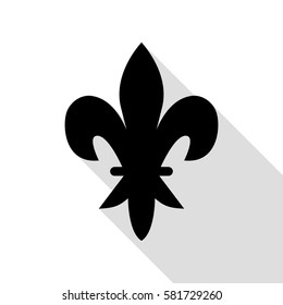 Elements for design. Black icon with flat style shadow path.